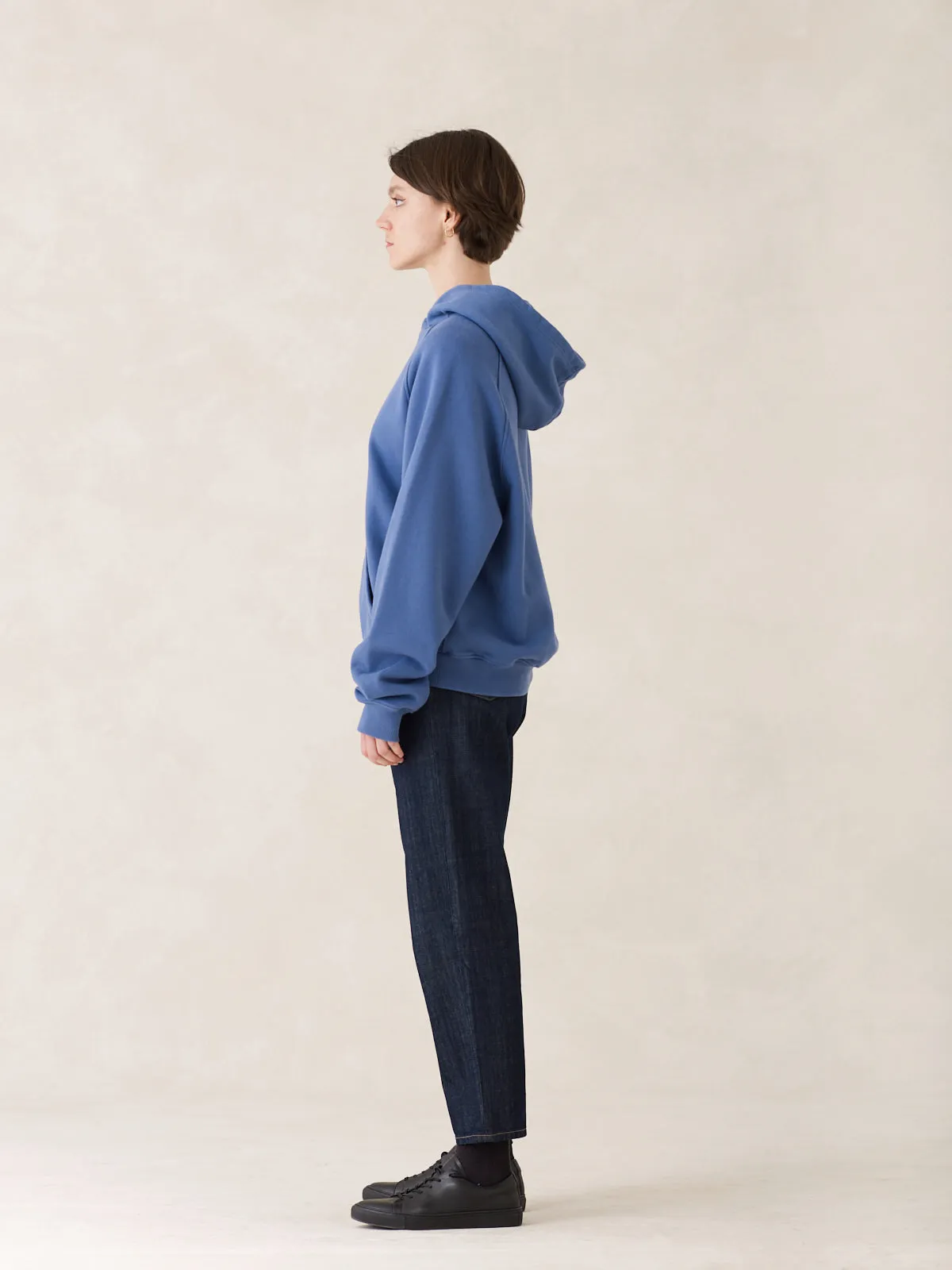 03 / Oftt Heavyweight Hooded Sweatshirt / Blue