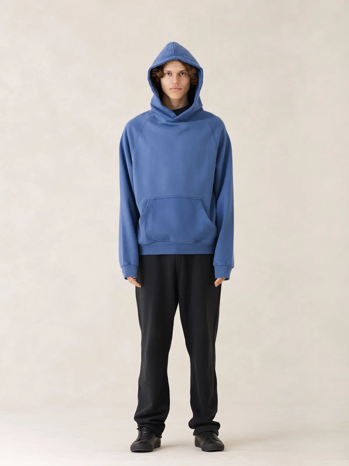 03 / Oftt Heavyweight Hooded Sweatshirt / Blue