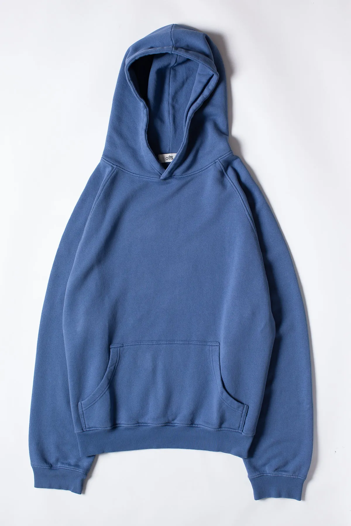 03 / Oftt Heavyweight Hooded Sweatshirt / Blue