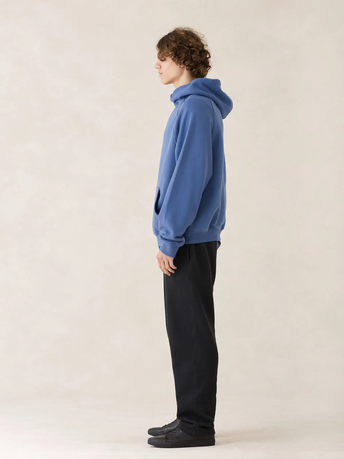 03 / Oftt Heavyweight Hooded Sweatshirt / Blue