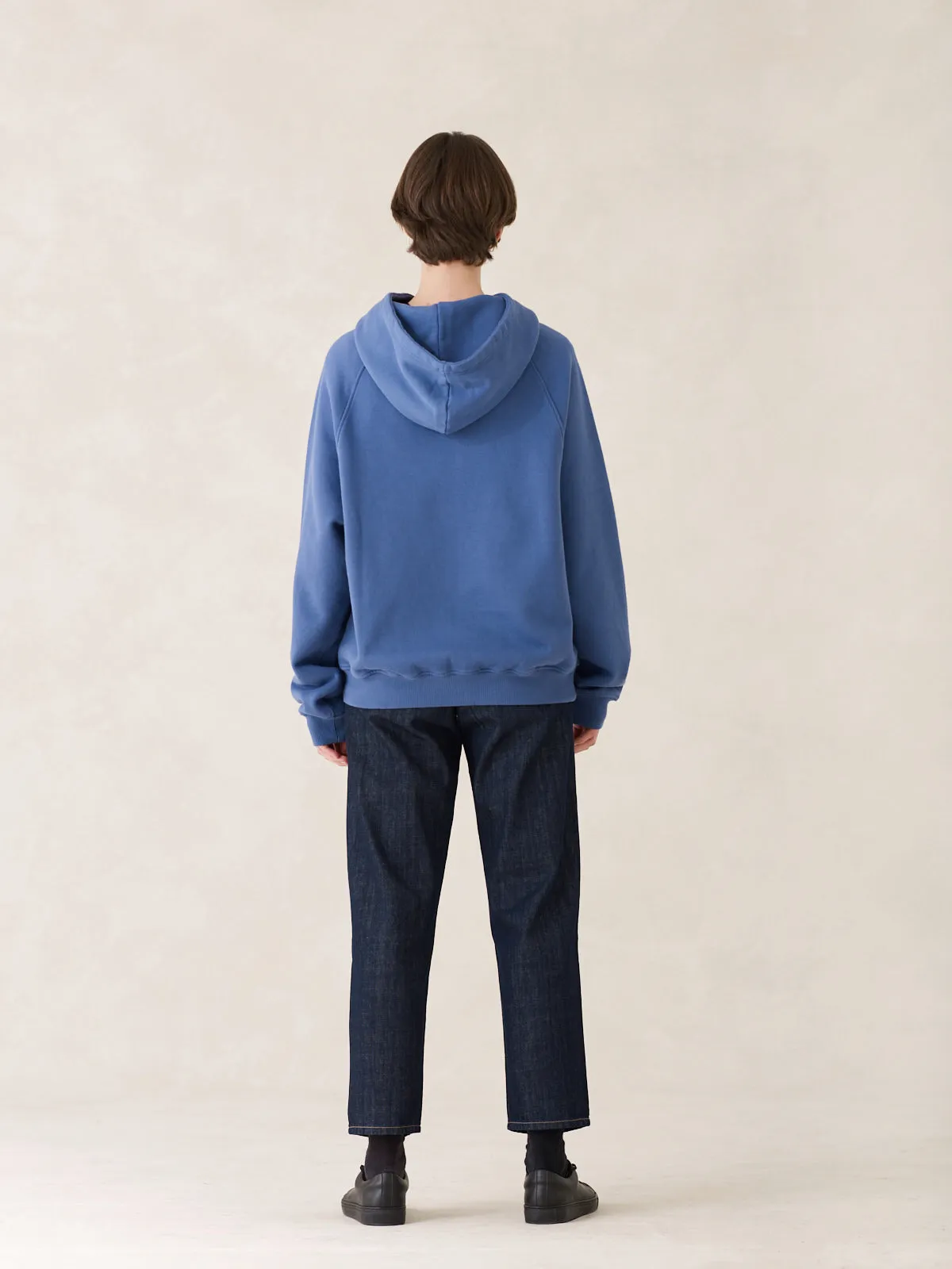 03 / Oftt Heavyweight Hooded Sweatshirt / Blue