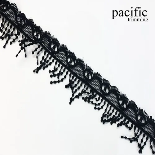 1 5/8" Polyester Lace Trim : LA10298 (2 Colors)