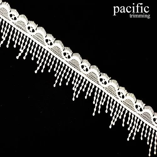 1 5/8" Polyester Lace Trim : LA10298 (2 Colors)