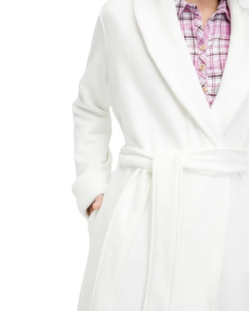 1095612 Cream Duffield II Fleece Wrap Robe