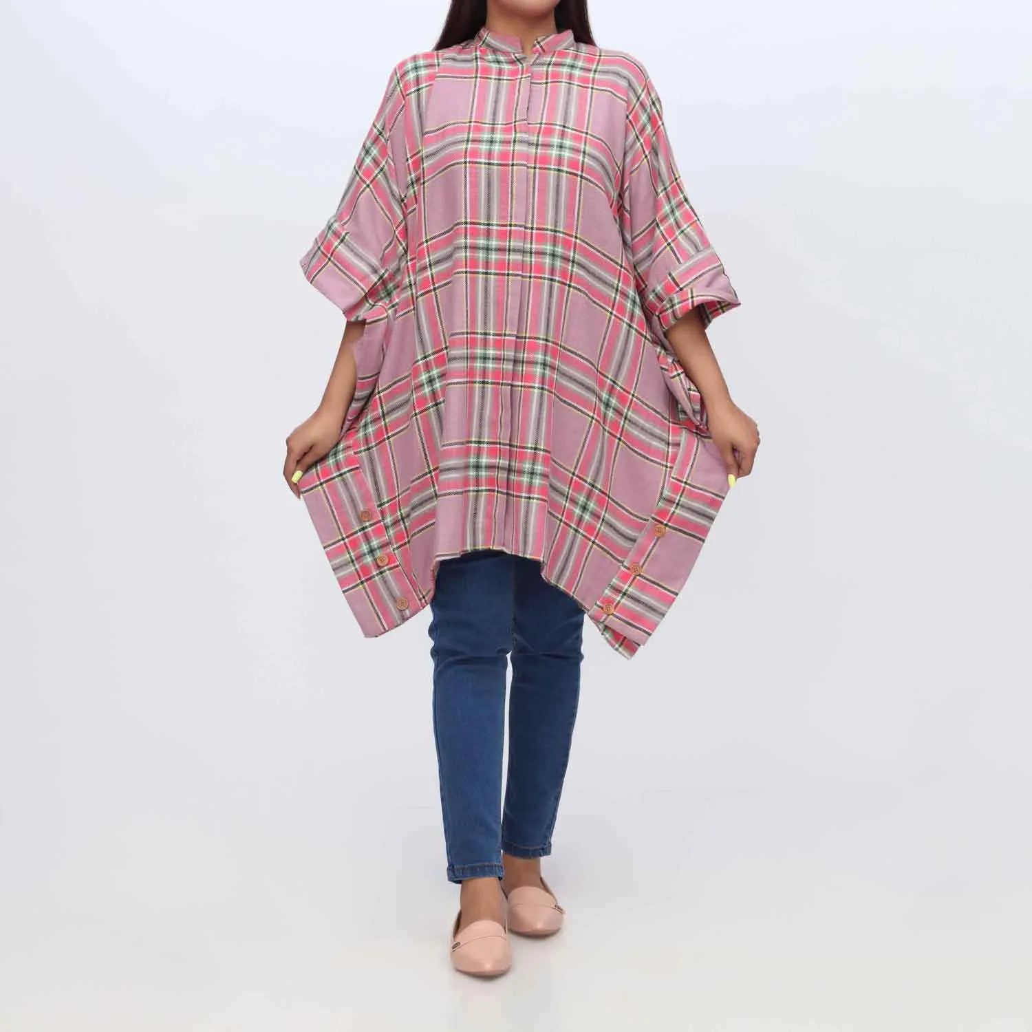 1PC- Flannel Checkered Shirt PW3212