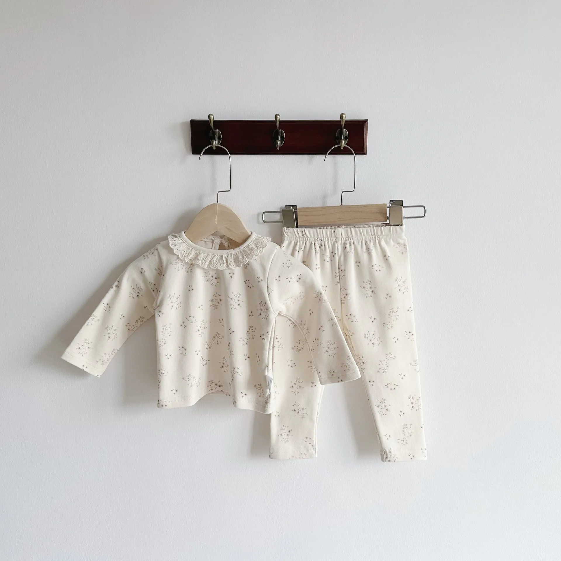 2 Piece Cotton Pajama Lounge Set
