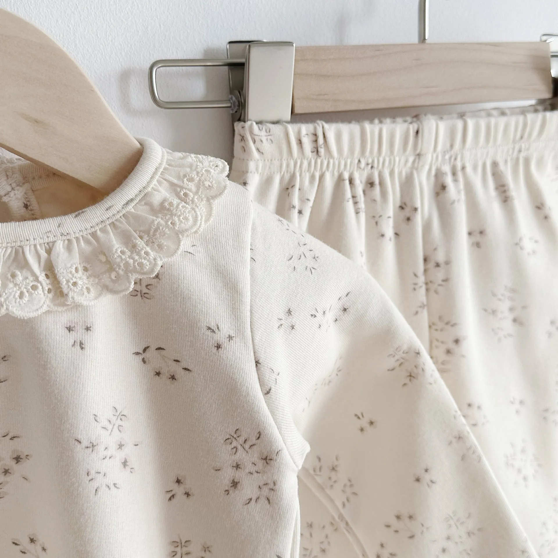 2 Piece Cotton Pajama Lounge Set