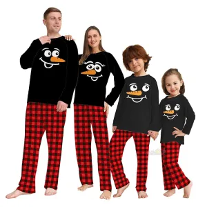 2023 Christmas Father Mother Kids Family Matching Pajamas Outfits Tops Pants Plaid Mommy Daughter Dad Son Xmas Pyjamas Clothes