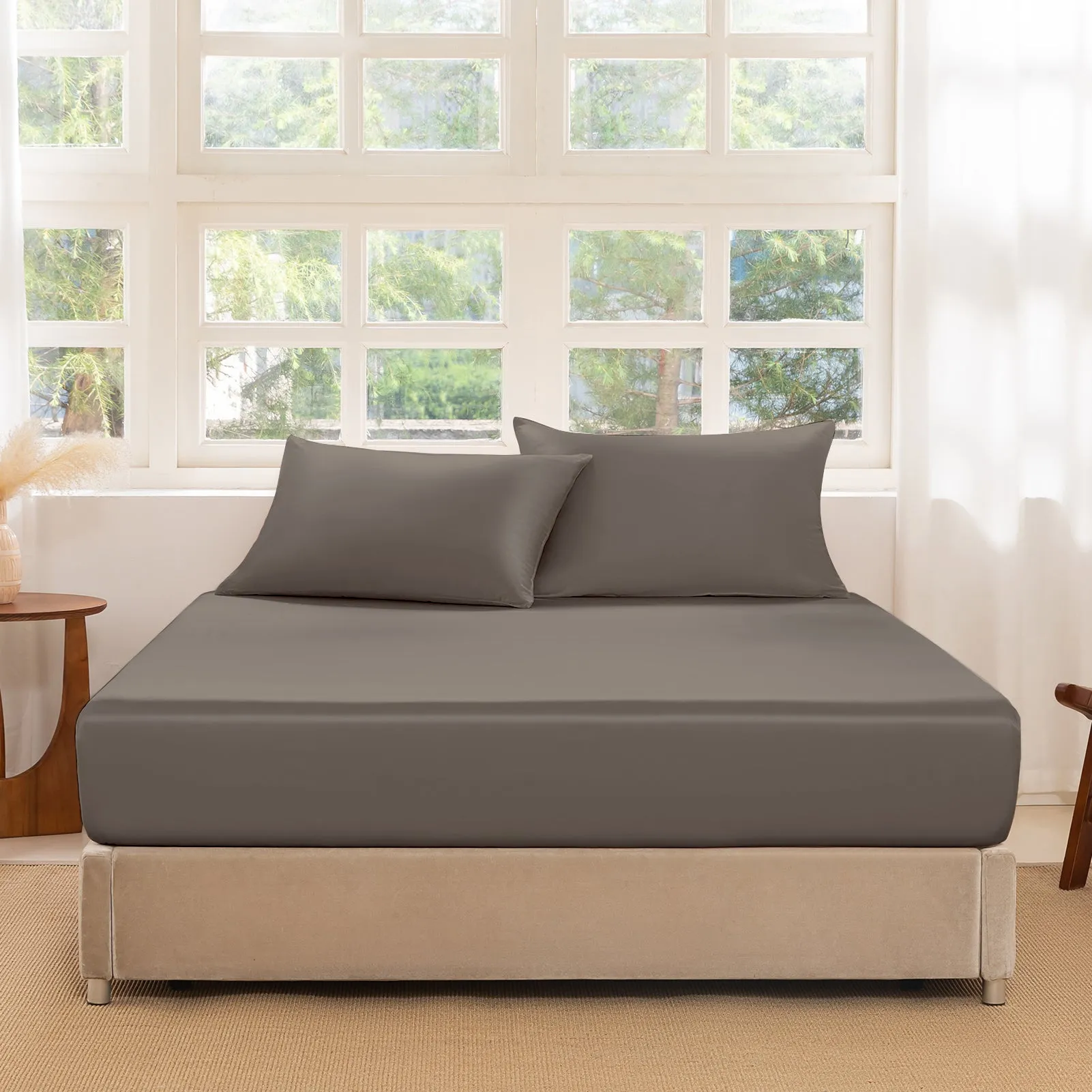 22 Momme Silk Fitted Sheet Set