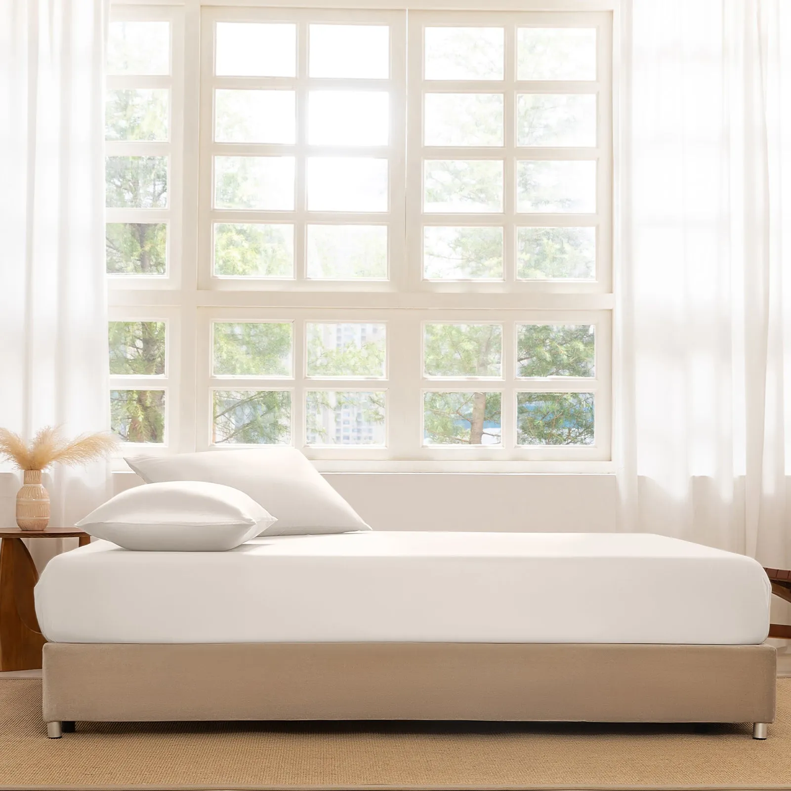 22 Momme Silk Fitted Sheet Set