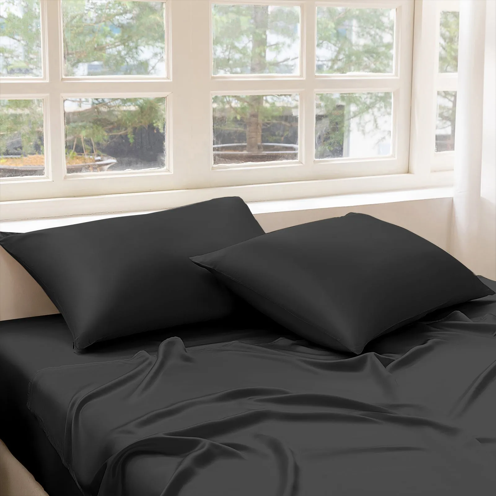 22 Momme Silk Fitted Sheet Set