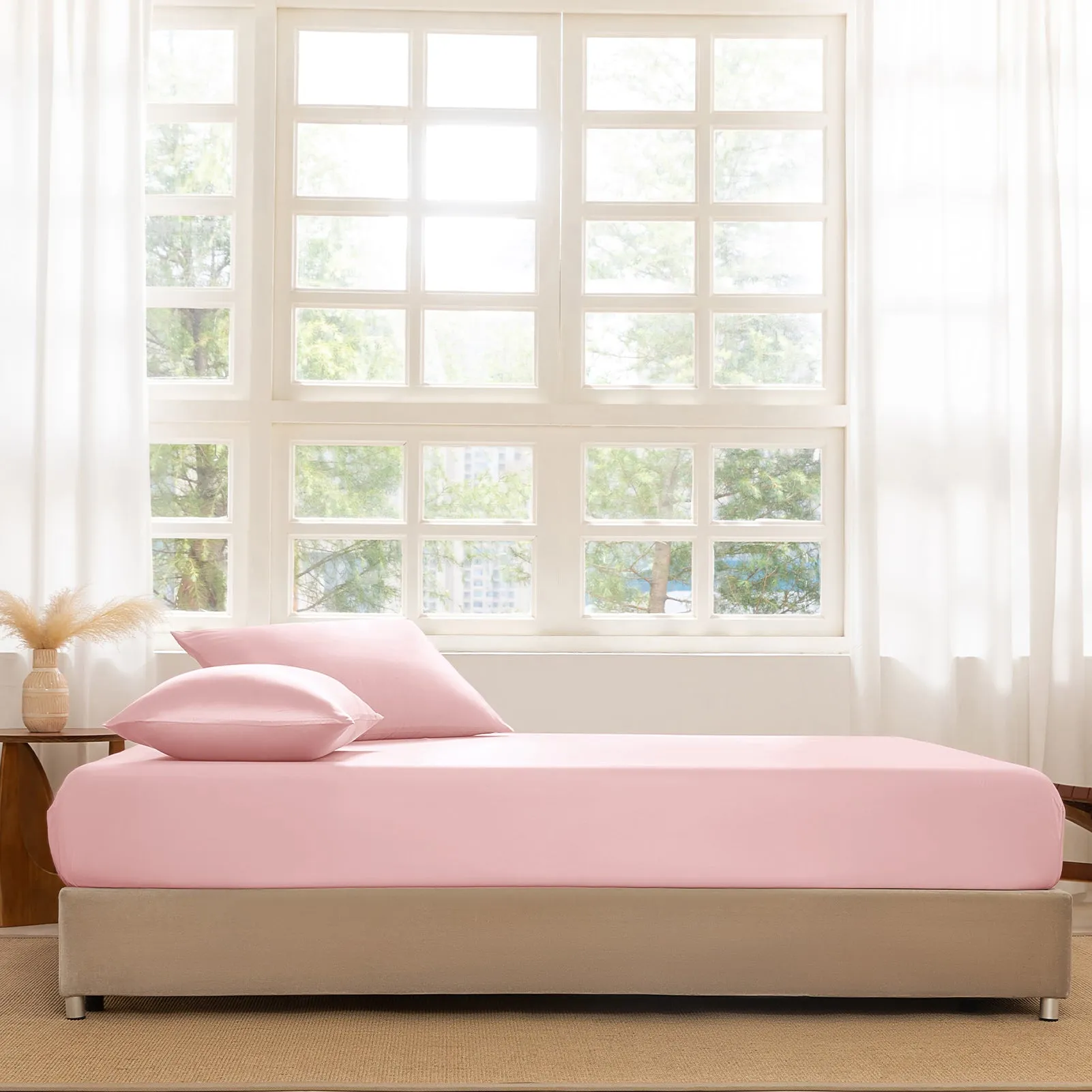 22 Momme Silk Fitted Sheet Set