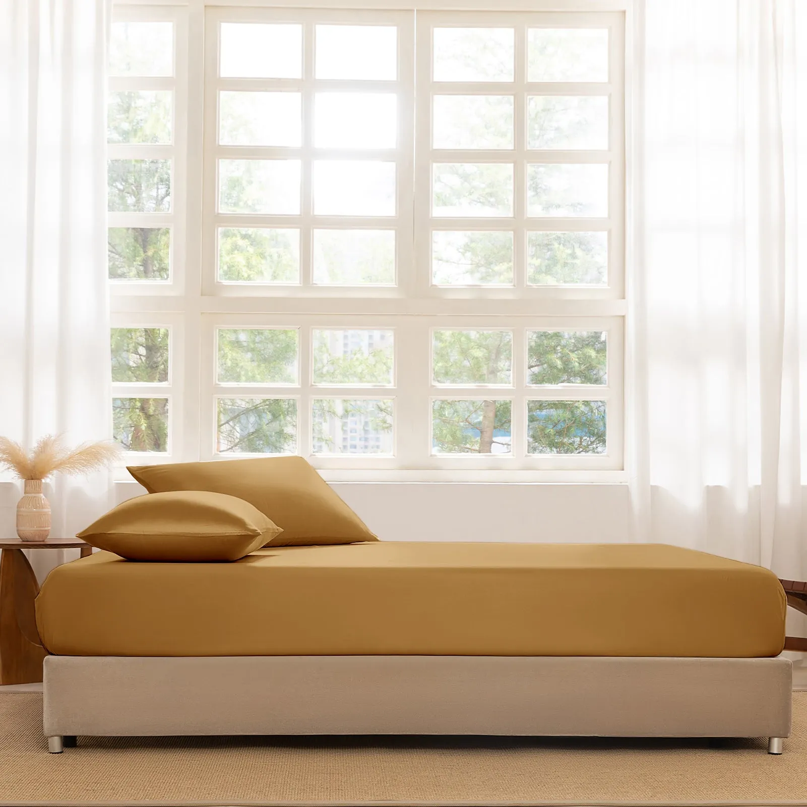 22 Momme Silk Fitted Sheet Set