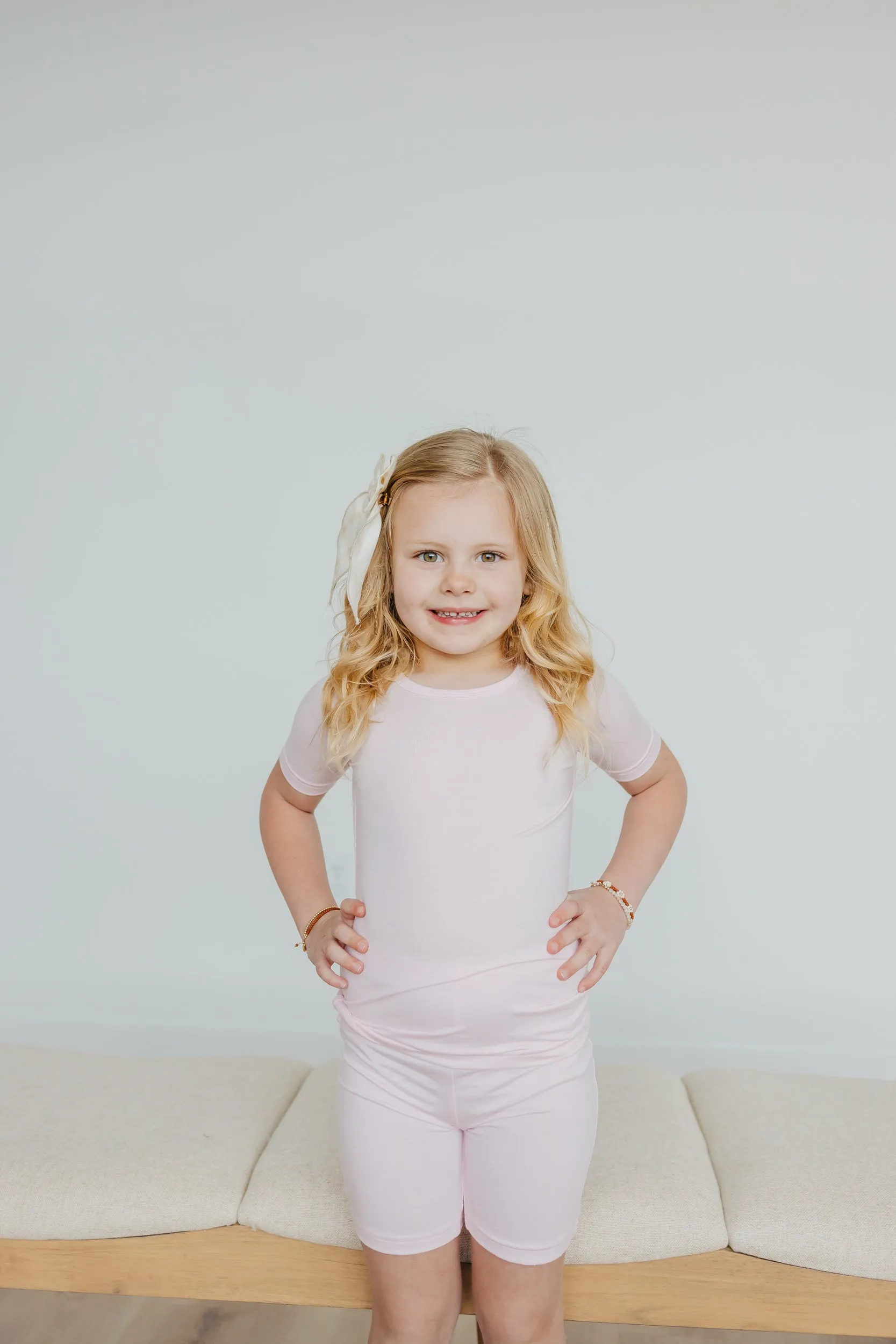 2pc Short Sleeve Pajama Set - Blossom