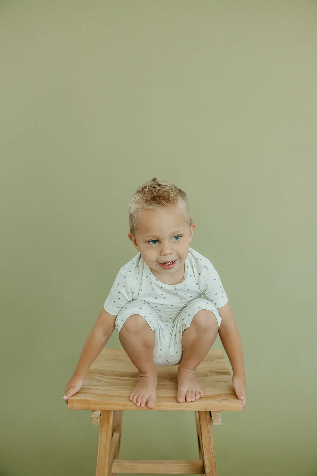 2pc Short Sleeve Pajama Set - Haze