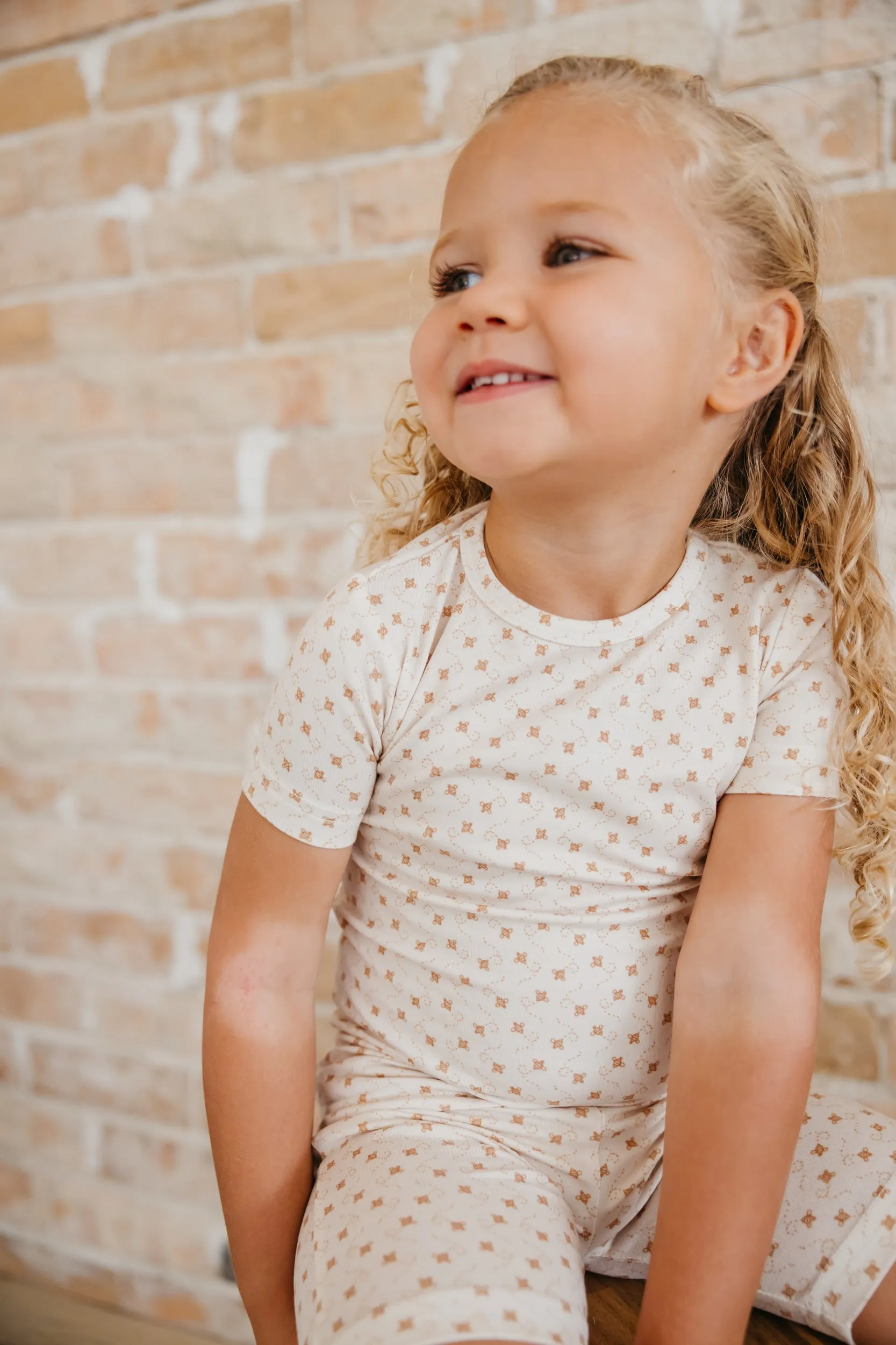 2pc Short Sleeve Pajama Set - Hunnie