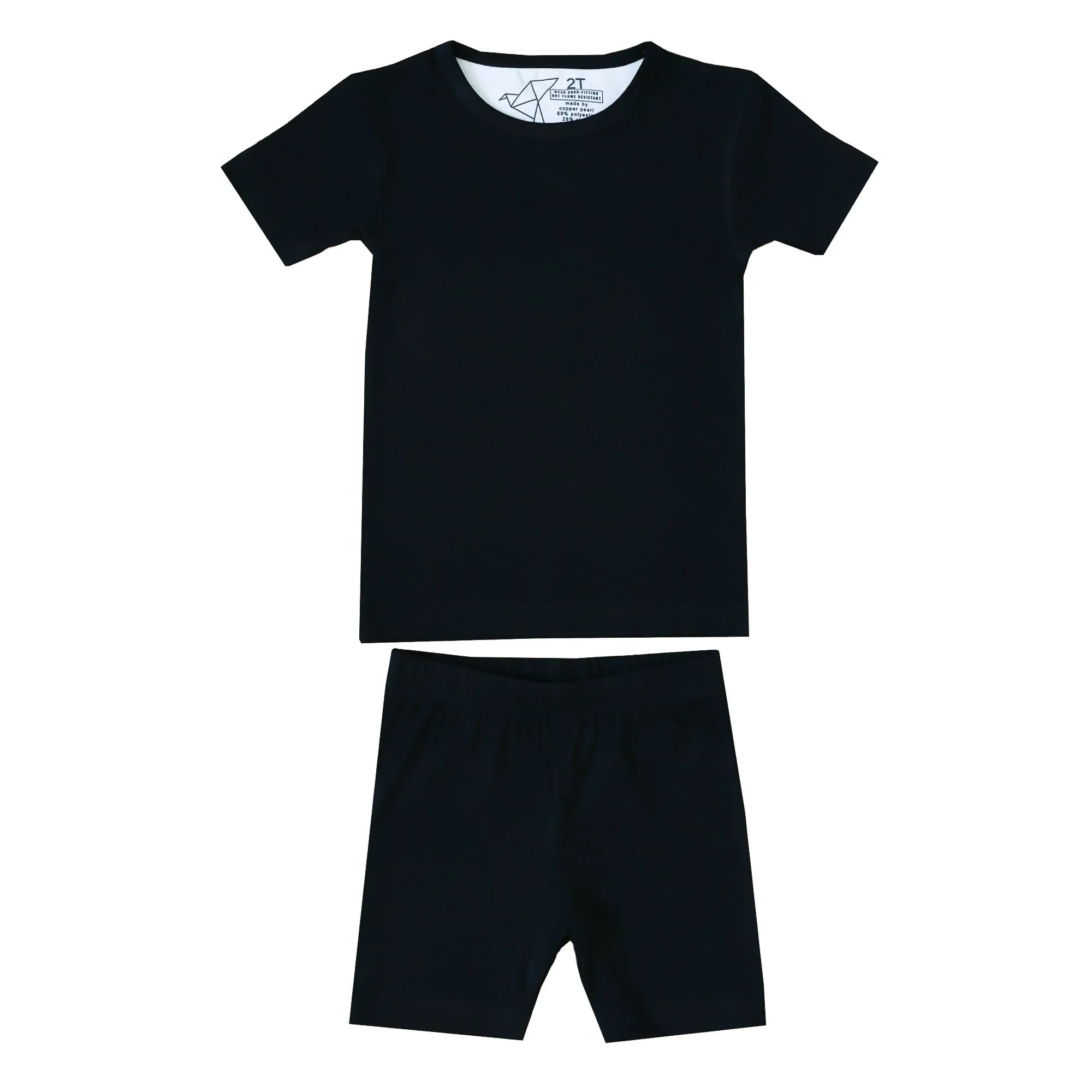 2pc Short Sleeve Pajama Set - Midnight