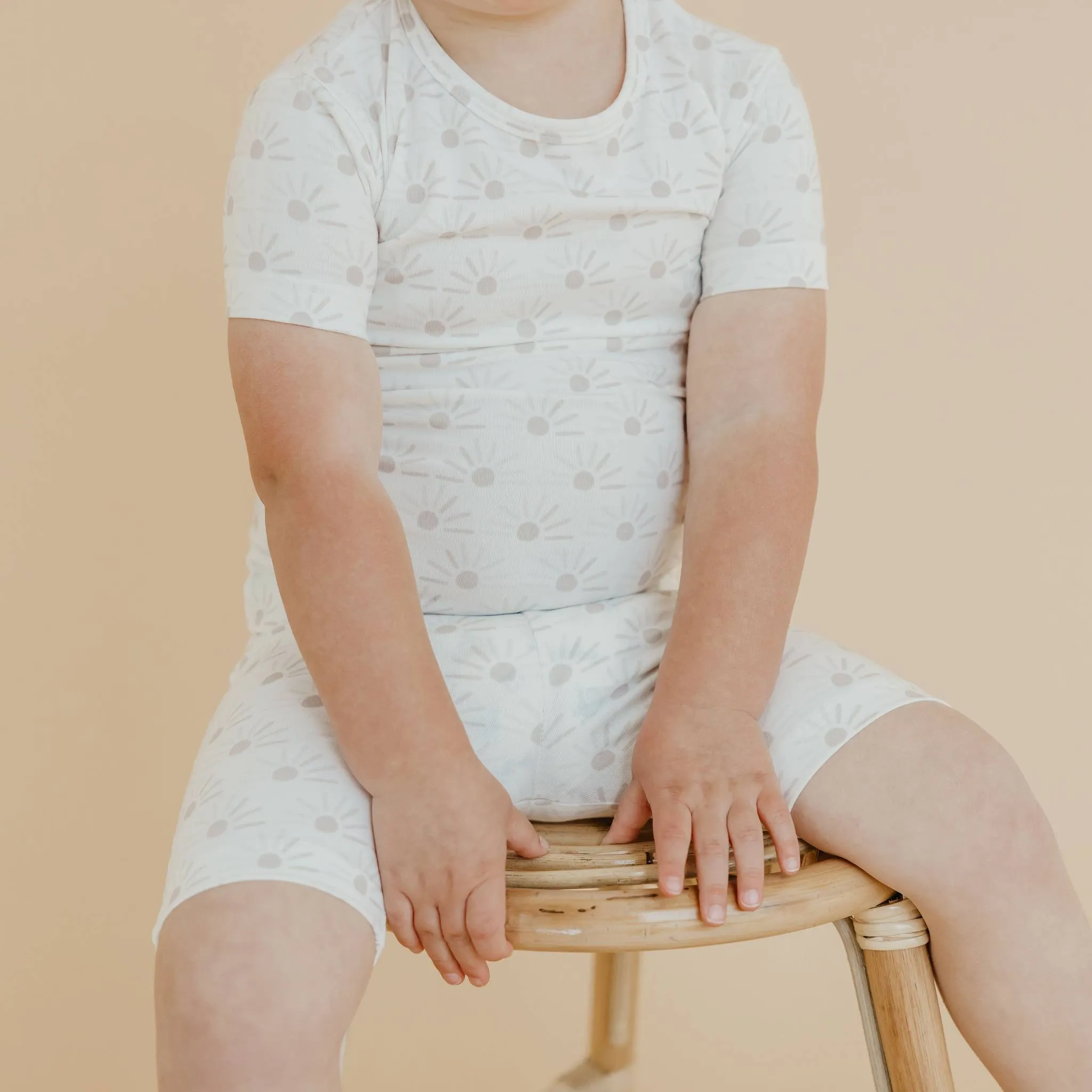 2pc Short Sleeve Pajama Set - Shine