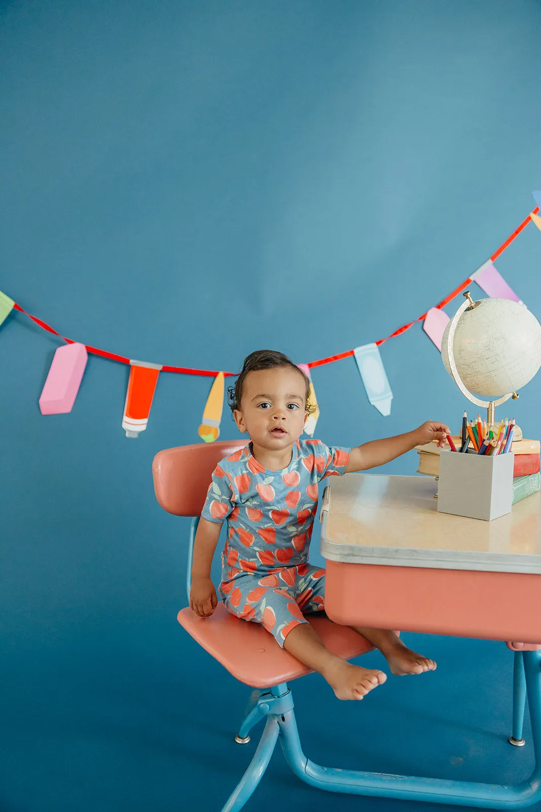 2pc Short Sleeve Pajama Set - Teacher