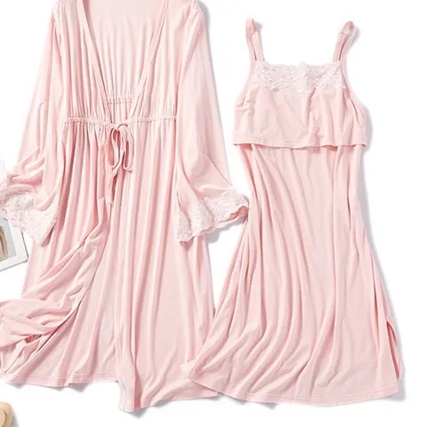 2pcs Pregnancy Pajamas Sleepwear Nursing Pregnant Woman