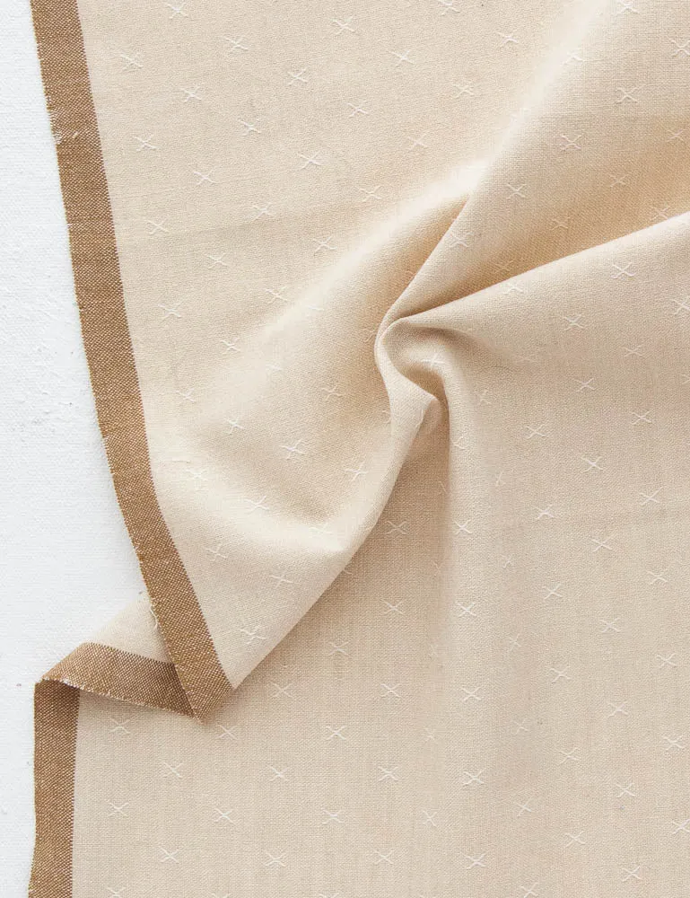 2YD 18IN REMNANT; Oat Sprout Woven | Fableism Supply Co