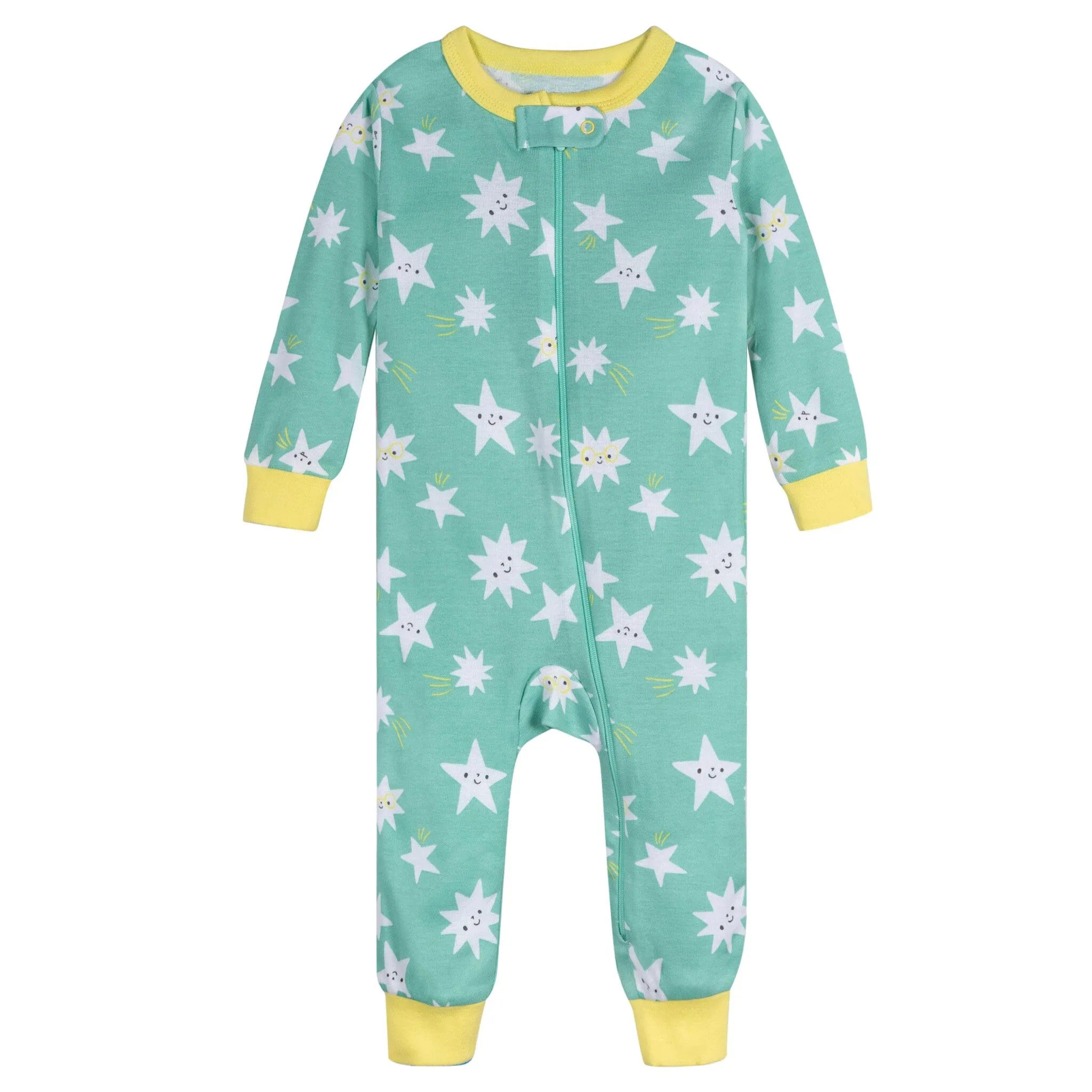 3-Pack Baby Neutral Goodnight Footless Pajamas