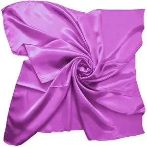 35 Inches Silk Head Scarf for Women Men Vintage Bandanas Satin Hair Lightweight Silk Wrap Neck Square Scarves