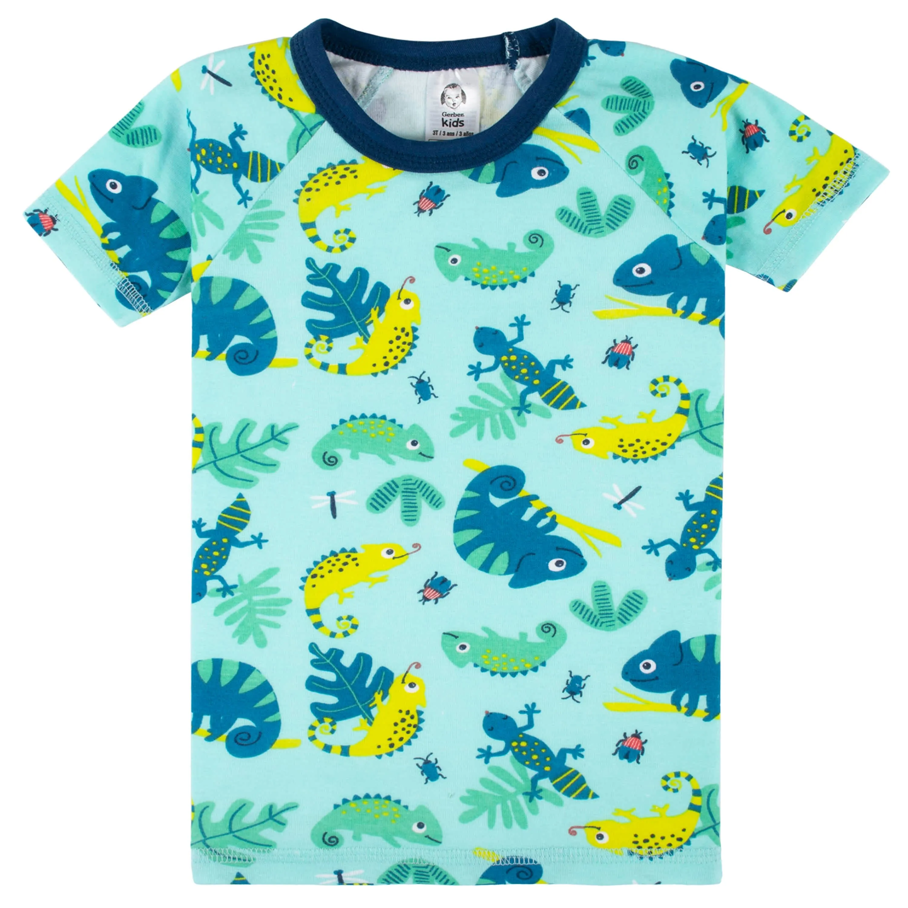 4-Piece Infant & Toddler Boys Bug Expert Snug Fit Cotton Pajamas