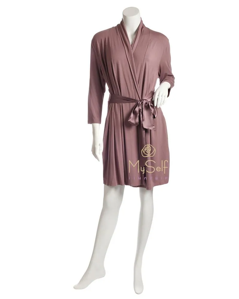 620 Modal Short Morning Robe