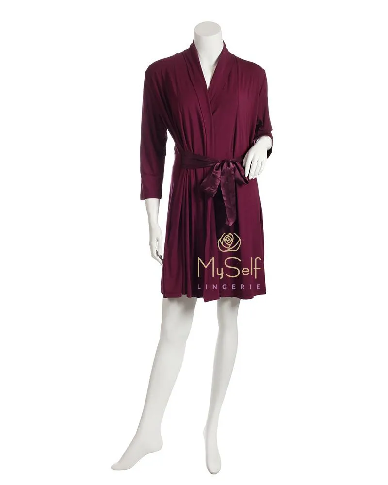 620 Modal Short Morning Robe