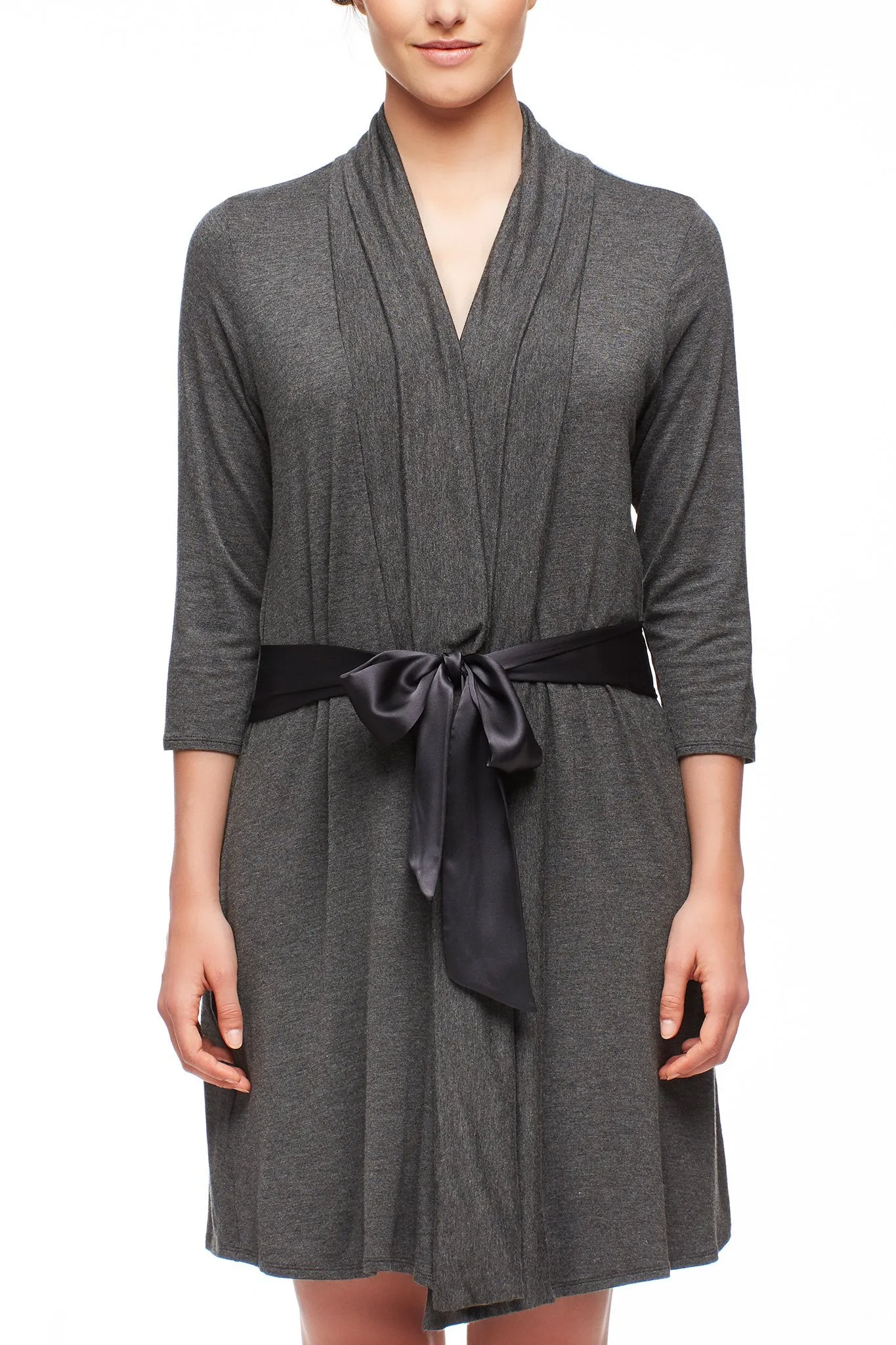 620 Modal Short Morning Robe