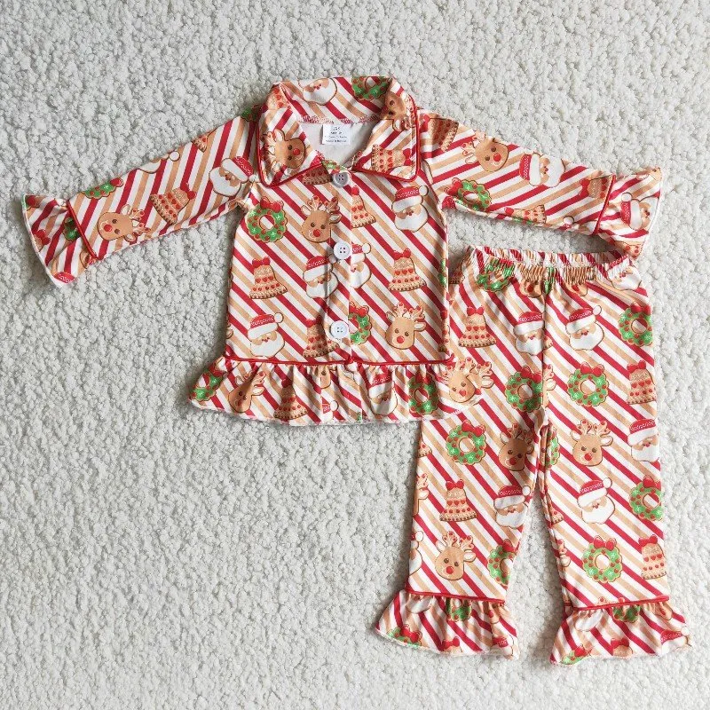 6 A23-18 girl Cartoon Pajamas set-promotion 2023.11.11