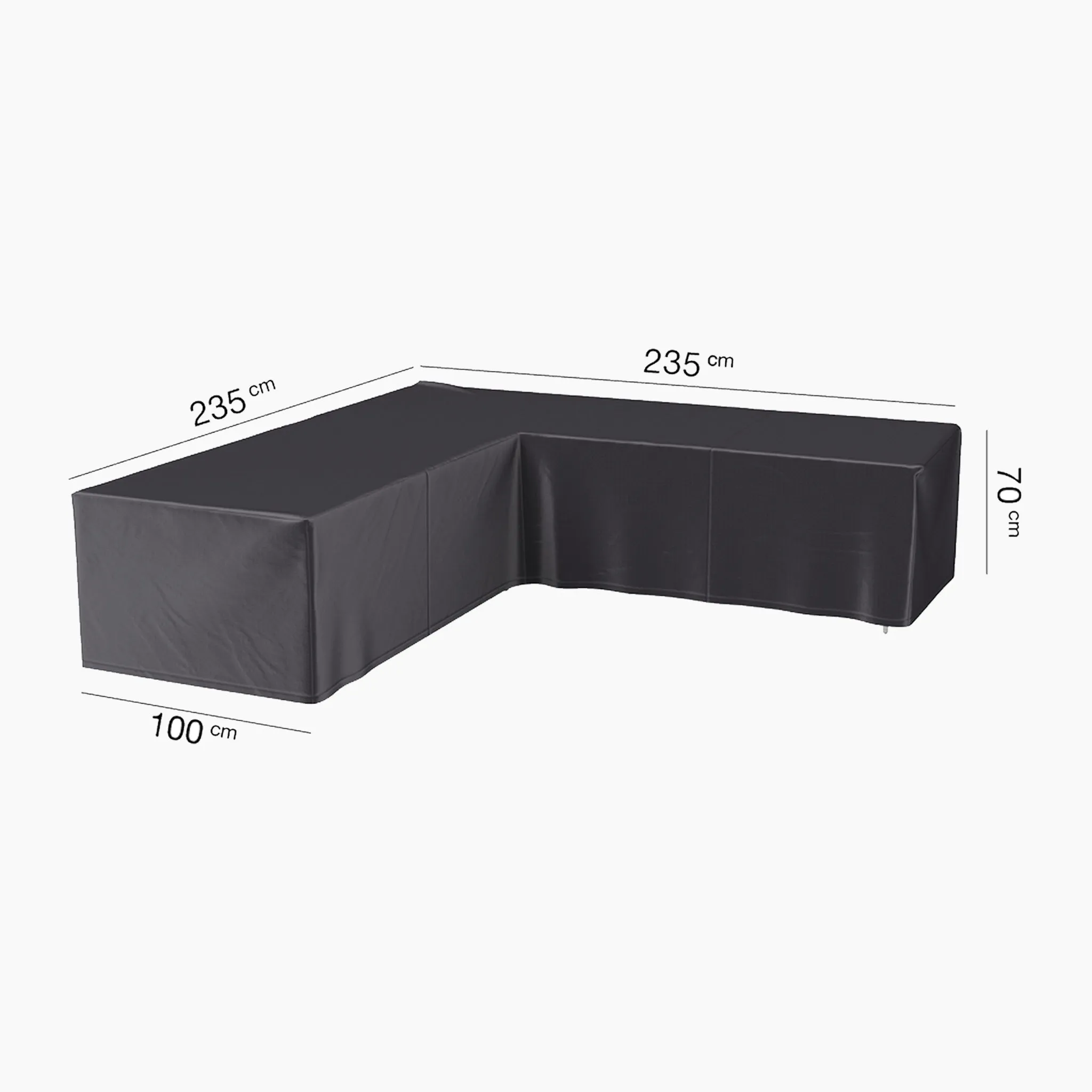 AeroCover - L-Shape Lounge Set Cover 235 x 235 x 100 x 70