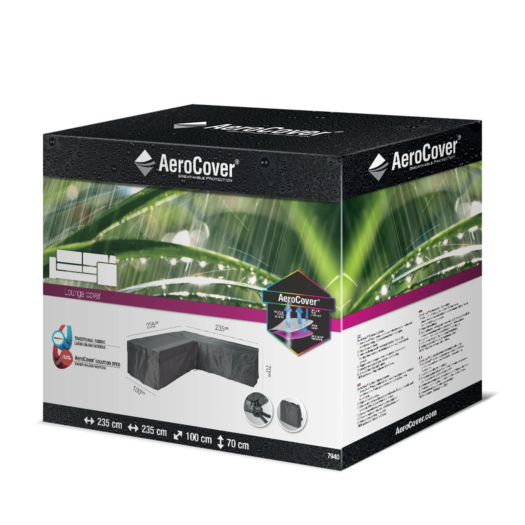 AeroCover - L-Shape Lounge Set Cover 235 x 235 x 100 x 70