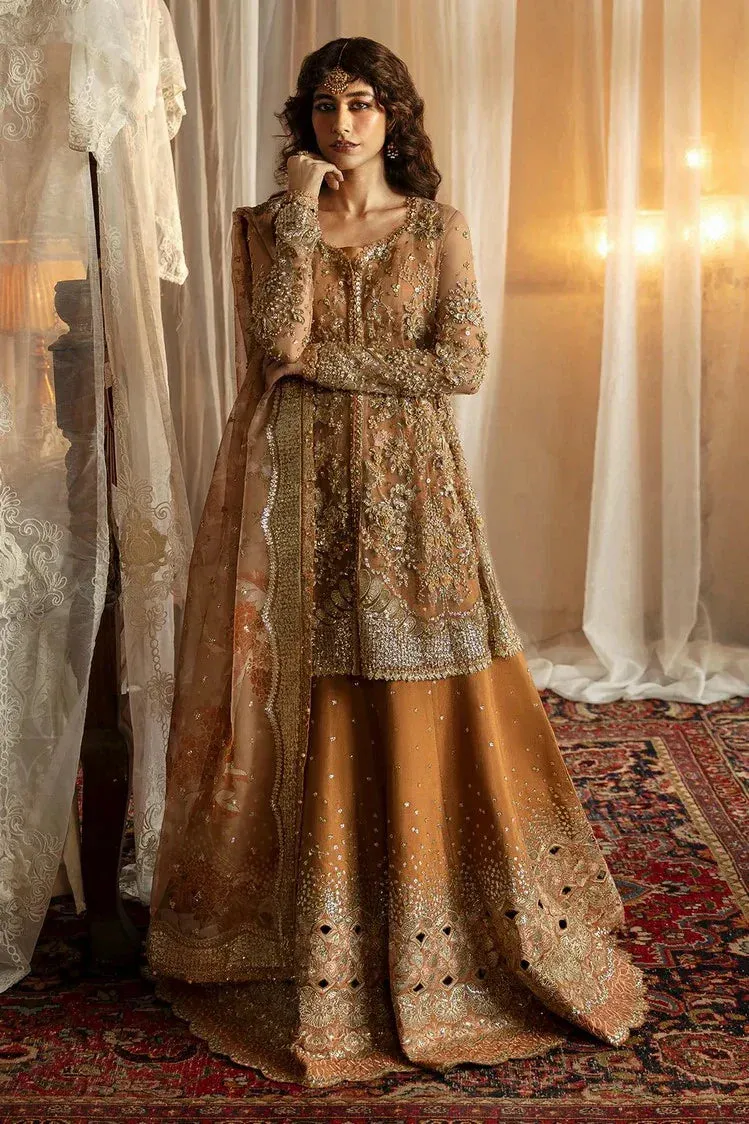 Afrozeh - Hayat Wedding Formals - 06 Nooray - Unstitched