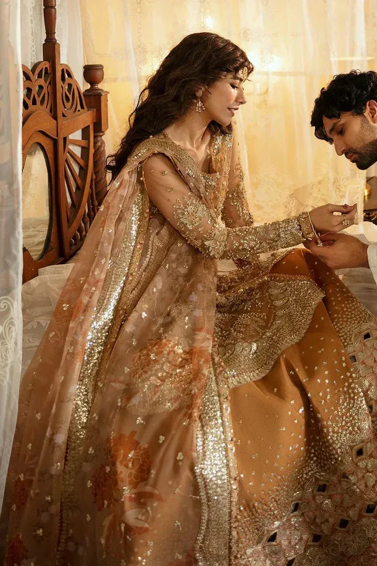 Afrozeh - Hayat Wedding Formals - 06 Nooray - Unstitched