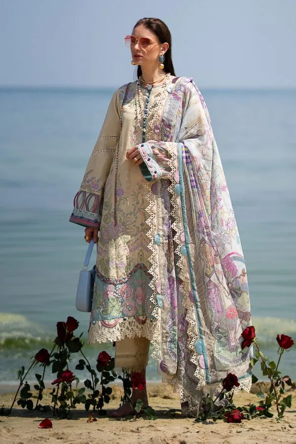 Alif By AJR Couture Signature Lawn`24 D#08 (Coraline)
