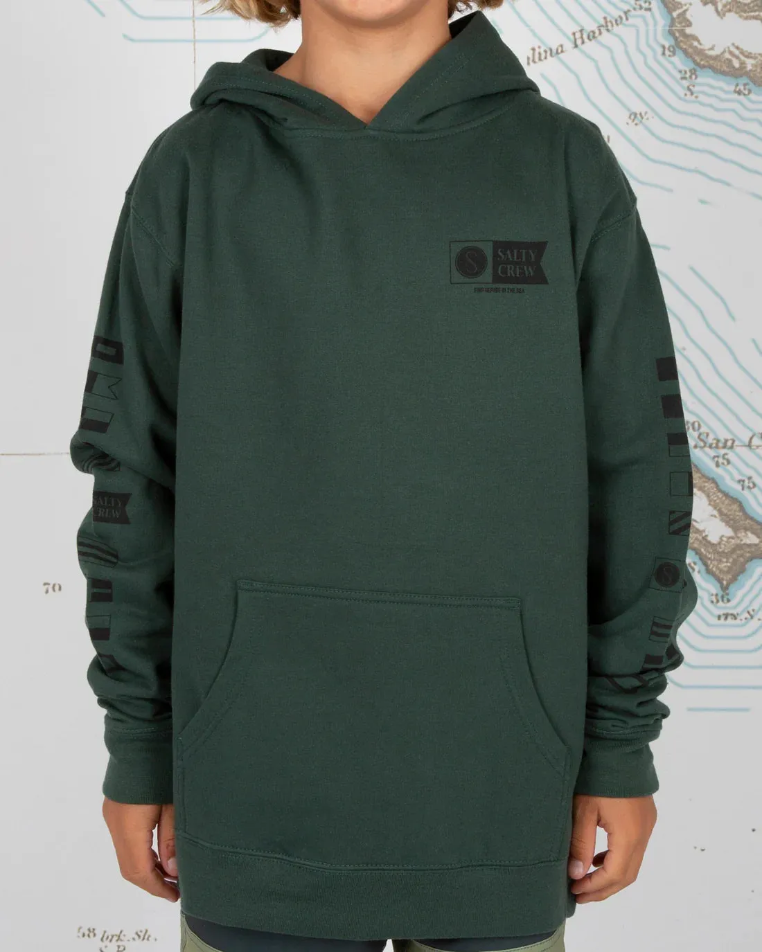 ALPHA FLAG BOYS FLEECE