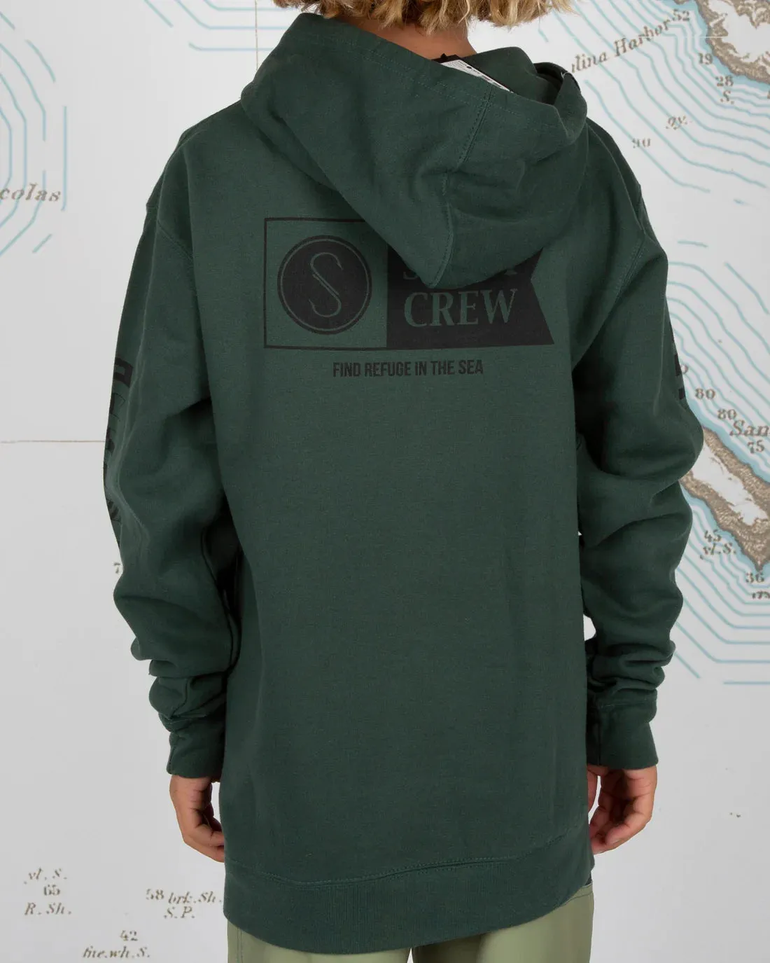 ALPHA FLAG BOYS FLEECE