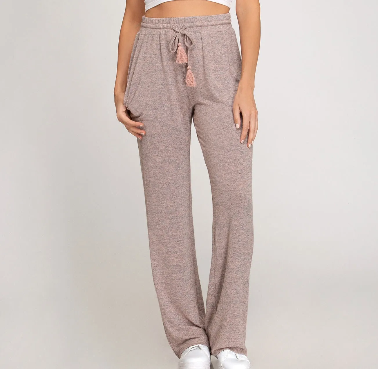 Amara Lounge Pants - Misty Rose [S-L]