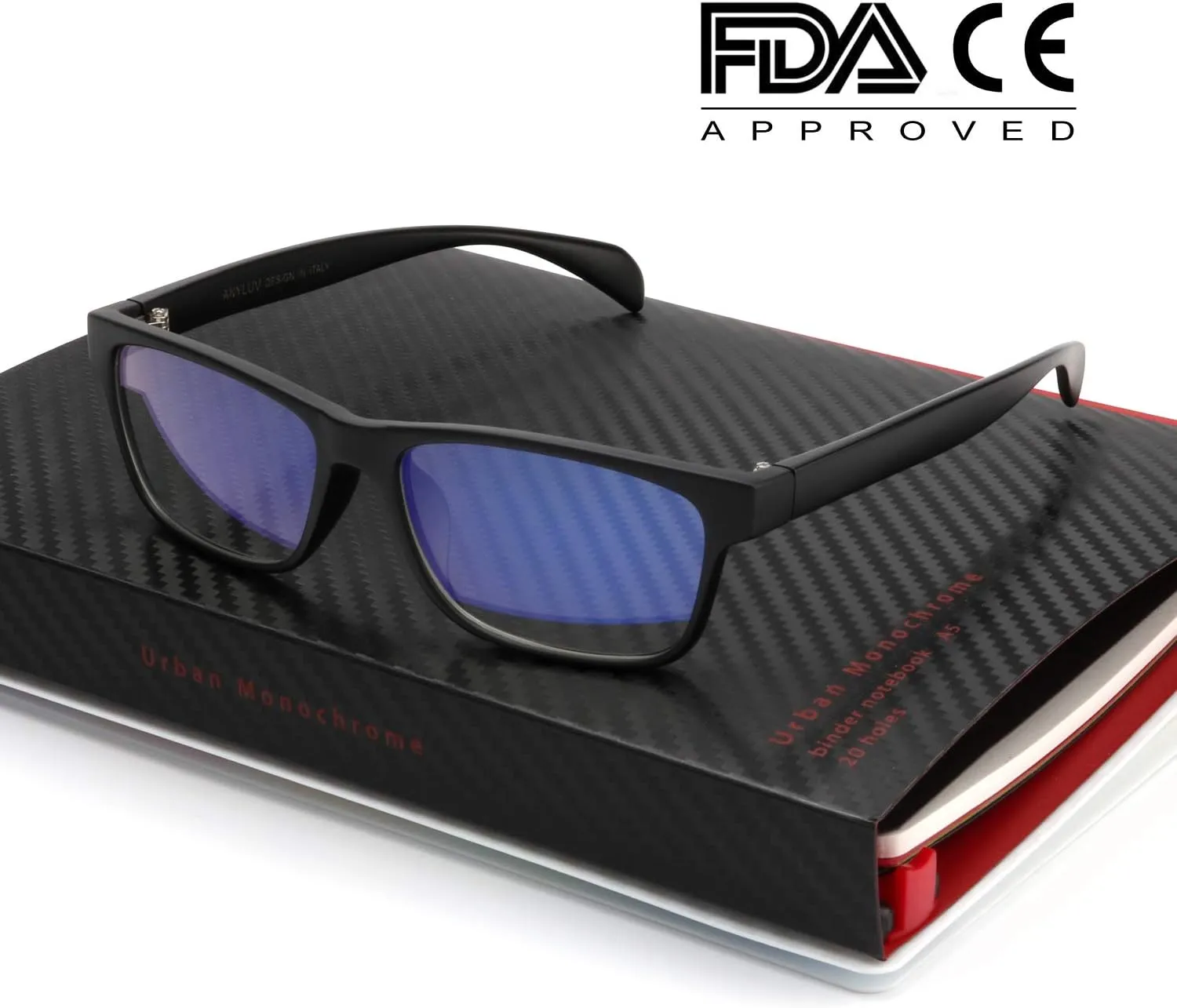 ANYLUV Blue Light Glasses for Men & Women, Lightweight Stylish Blue Light Blocking Glasses, Eye Strain Relief Eye Protection