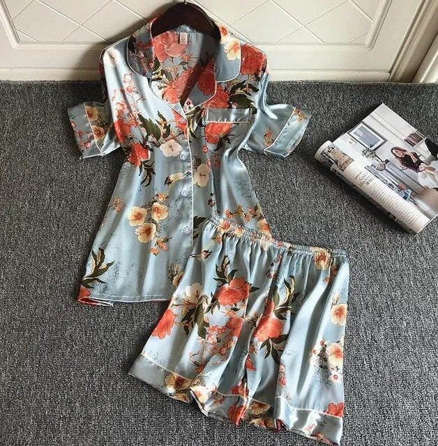Ashoreshop Indoor Clothing New 3 PCS Women Pajamas Sets