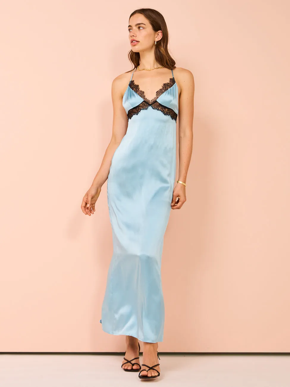 Auteur Oliver Dress in Sky Blue