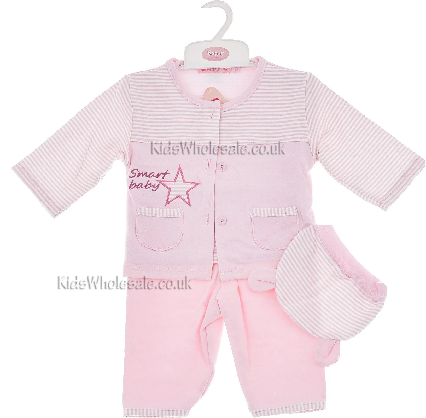Baby Girls & Boys 4 Piece Winter Out Fit (7143)