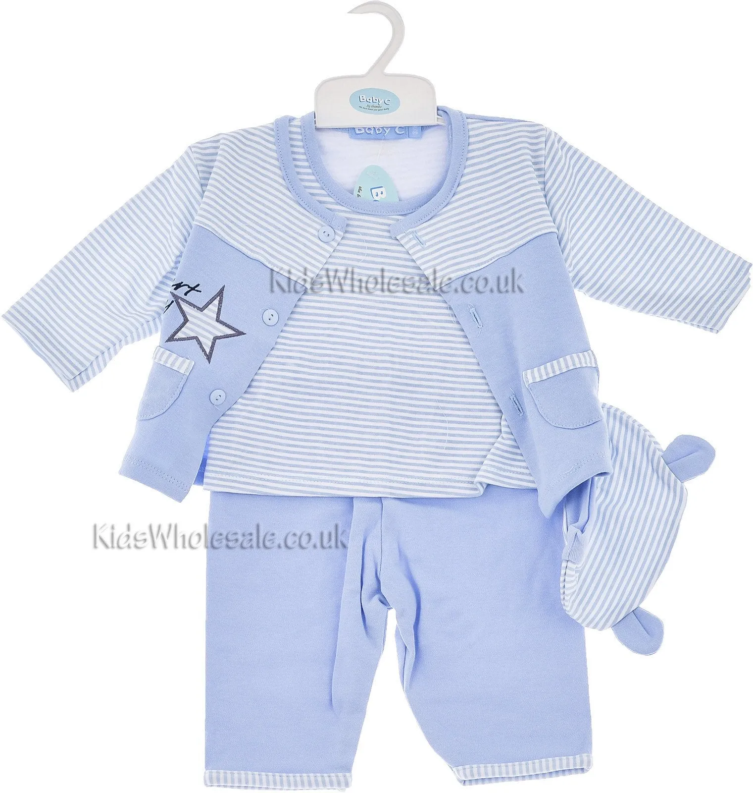 Baby Girls & Boys 4 Piece Winter Out Fit (7143)