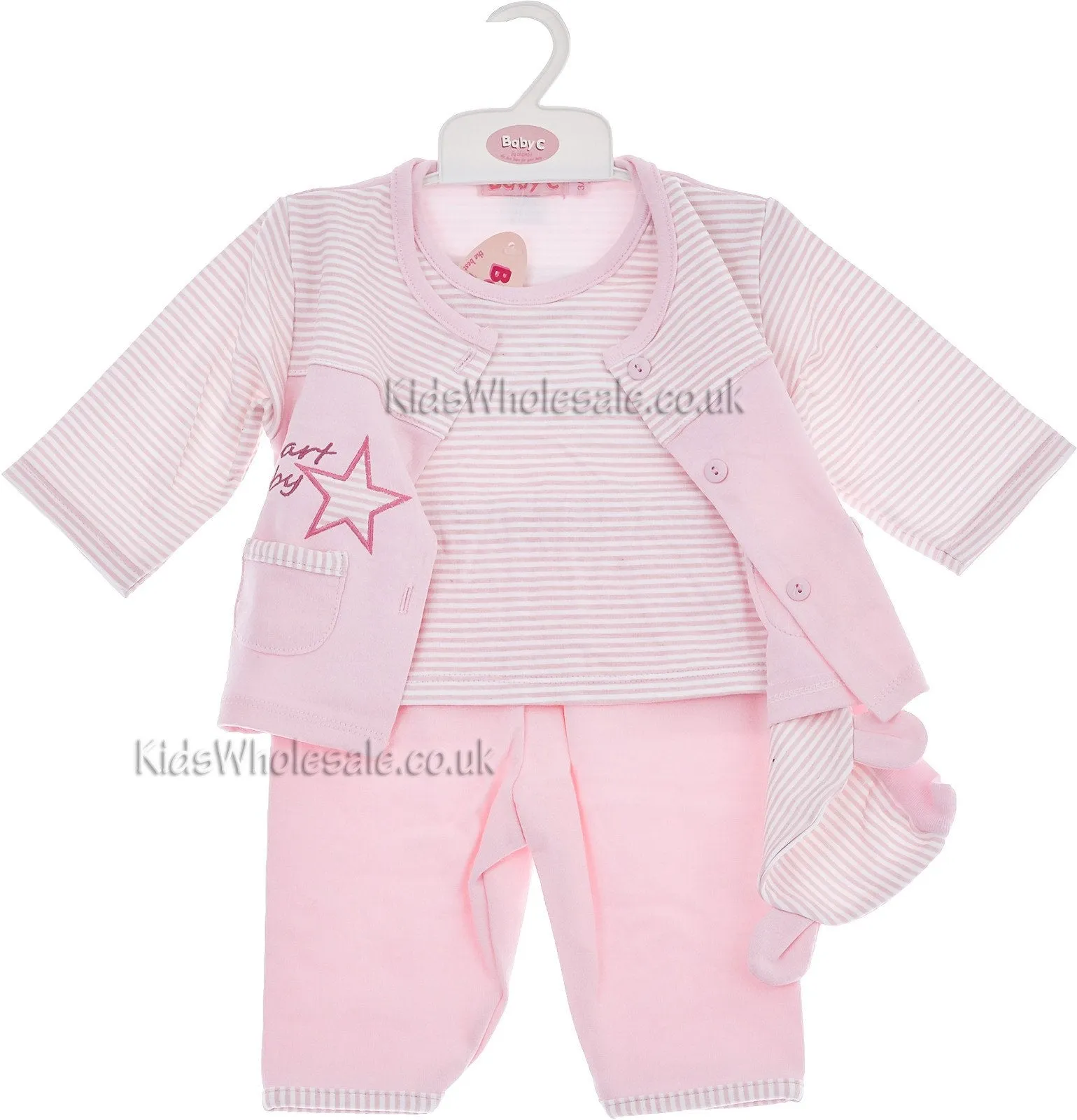 Baby Girls & Boys 4 Piece Winter Out Fit (7143)