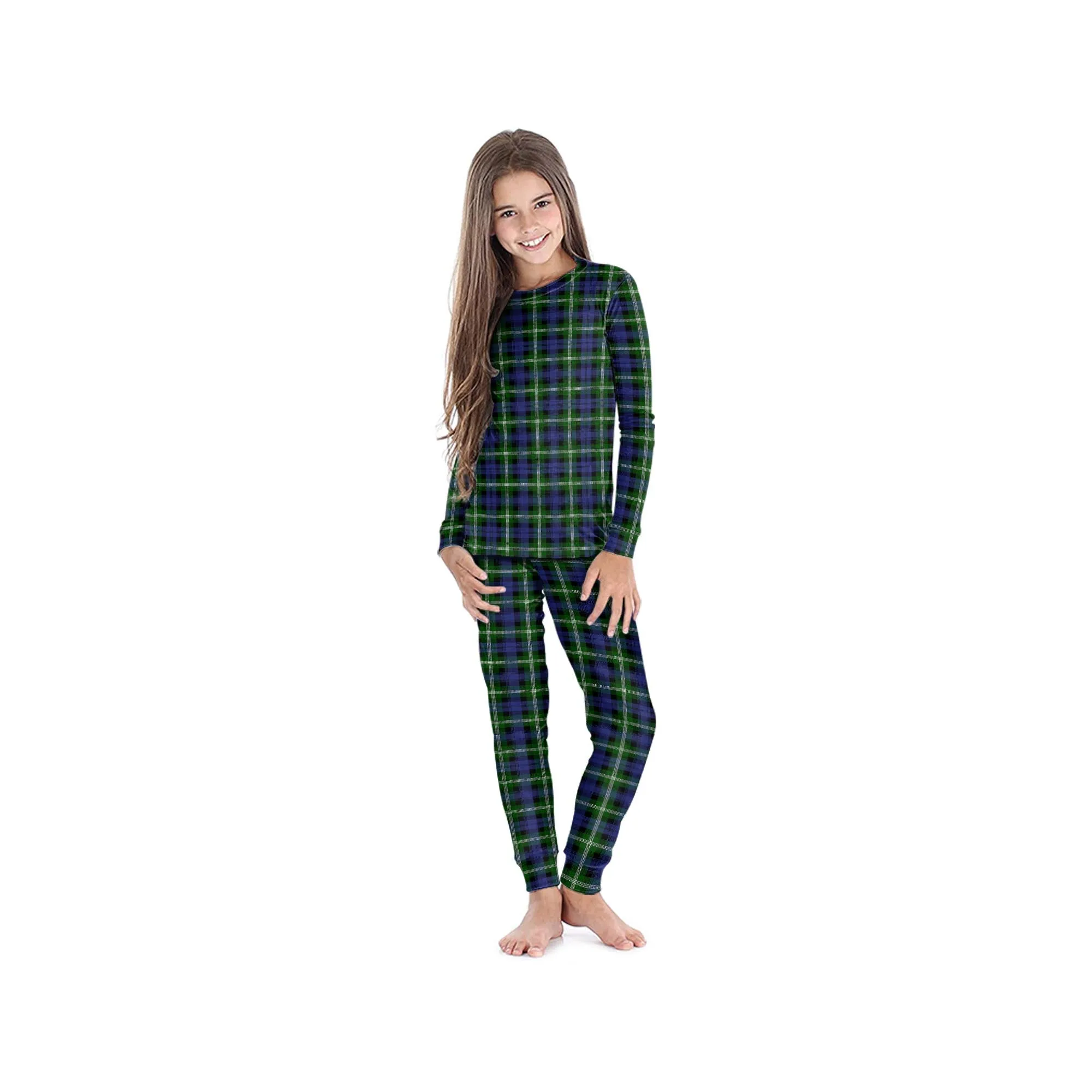 Baillie (Bailey) Tartan Pajamas Family Set