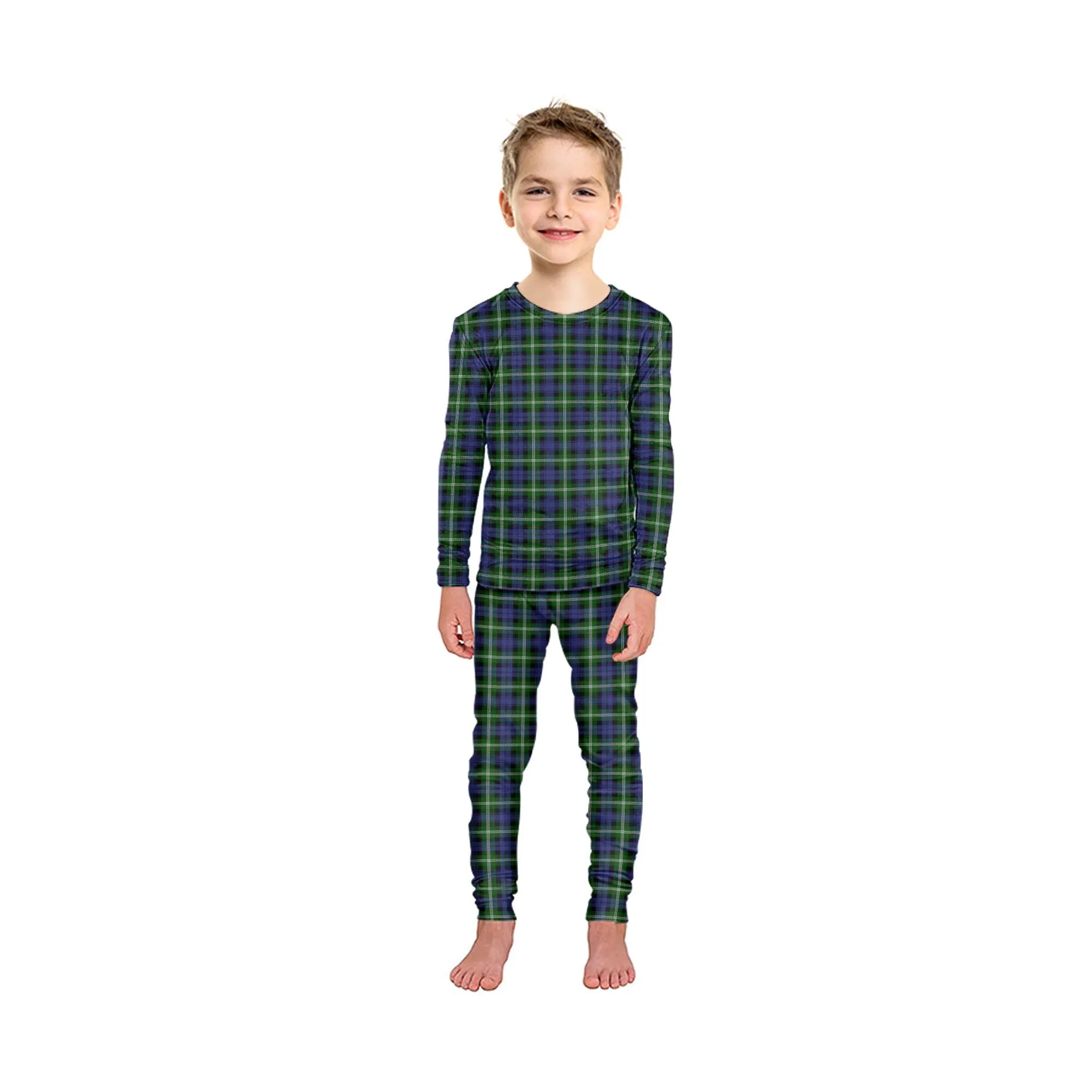 Baillie (Bailey) Tartan Pajamas Family Set