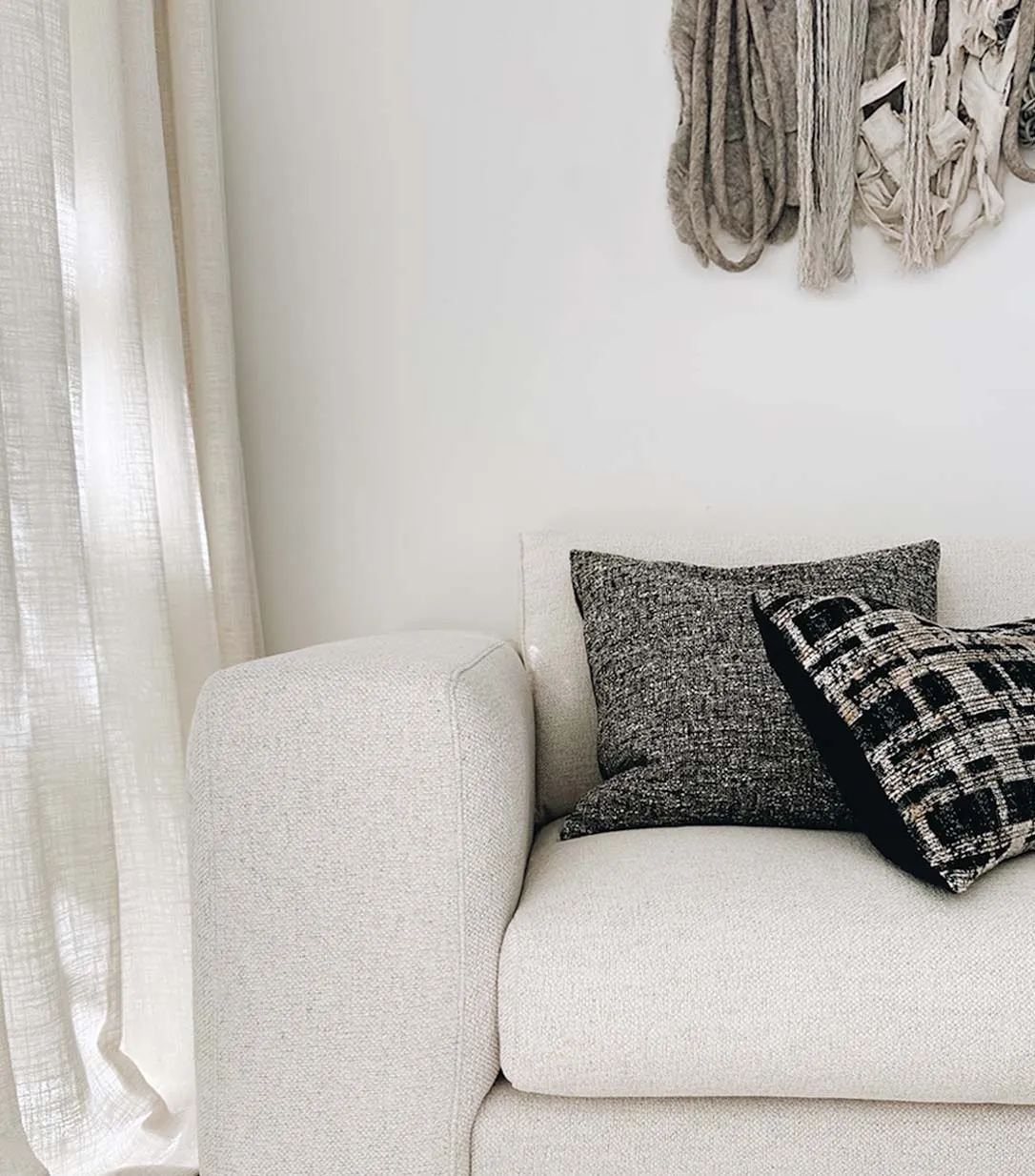 Barcelona Sofa / NZ MADE / 3 Seater / Fabric-Tweedy