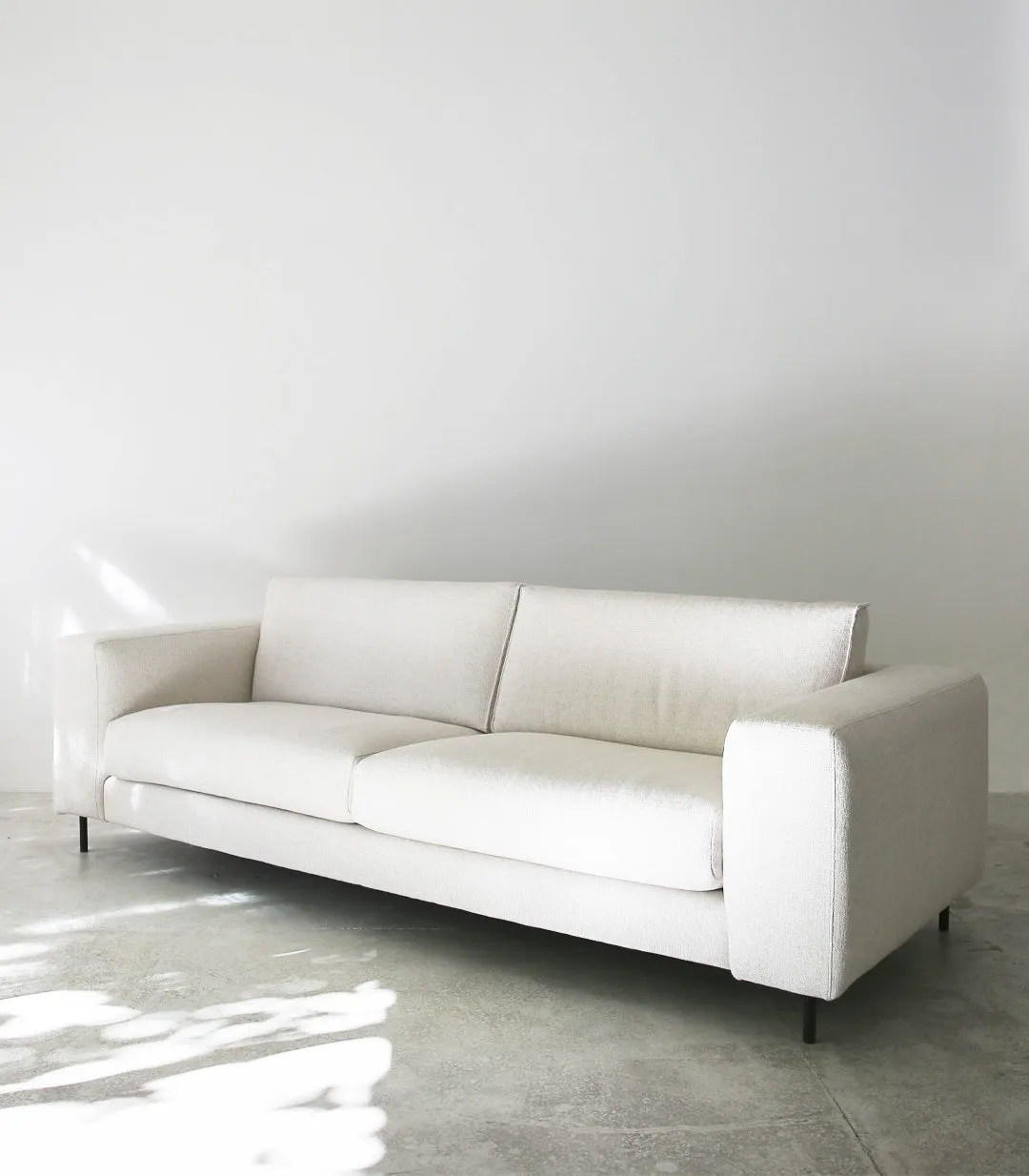 Barcelona Sofa / NZ MADE / 3 Seater / Fabric-Tweedy